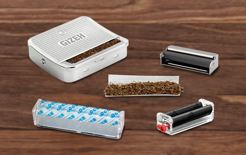 Gizeh Zigaretten-Rollbox Wickler & Dose in einem Gerät kaufen